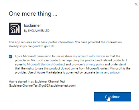 How To Purchase Exclaimer Trial Subscription Through Azure Marketplace ...